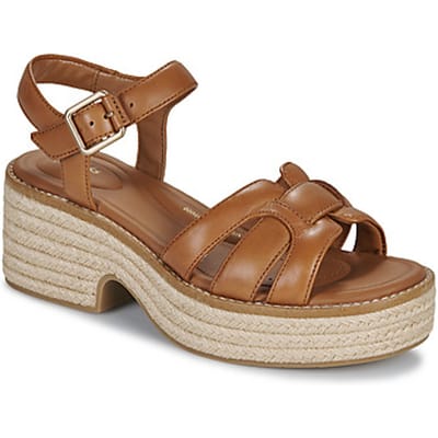 Sandalen met sleehak Clarks COLEDALE STRAP
