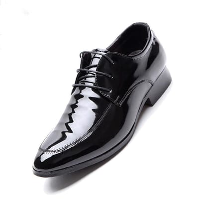 Nieuwe Lente Zakelijke Jurk Leren Schoenen Heren Veterschoenen Casual Schoenen Glanzende Schoenen Heren 44