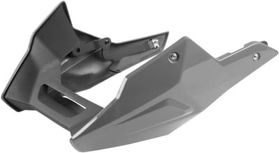 Motorbescherming Onderkuip - Motor Accessoire - Motor Beschermen - Robuust ABS en Staal - 1 Set - Titanium