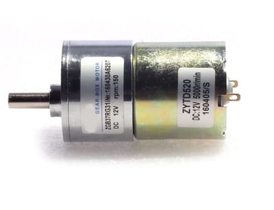 Gelijkstroom Motor - Versnellingsmotor - Toerentalregeling - Instelbare Snelheid - DC 24V 10W
