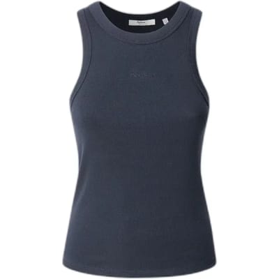 Pepe Jeans Marian Mouwloos T-shirt Blauw L Vrouw