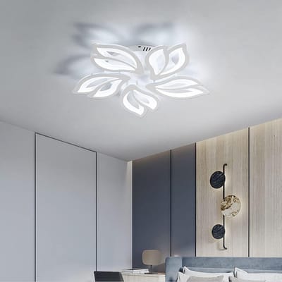 LED plafondlamp, moderne LED kroonluchters75W 6000LM 6500K voor woonkamer, hal, eetkamer, keuken