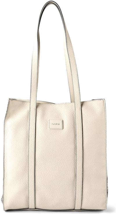 Gabor shopper Elfie Luxe Zip Tote Bag Snake Beige crème