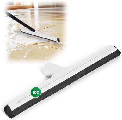 Novaliv 10x Vloerwisser Kunststof 43 cm Wisser Raamwisser Rubberen lip Douche Terras Autowisser Raam Professionele Badkamerwisser ShowerXXL Wisser
