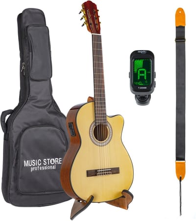 Almeria Classic Bundle II High Gloss - Klassieke gitaar set