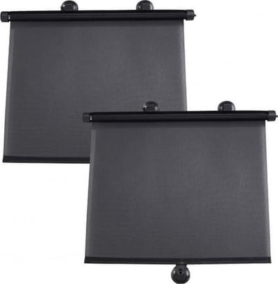 *** Auto Rolgordijn Dark - (2 stuks) - Zonwerend - van Heble® ***