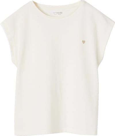 Vertbaudet Effen Basics meisjesshirt met korte mouwen