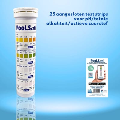 POOLSAN Complete desinfectieset - 100% chloorvrij - voor bovengrondse zwembaden