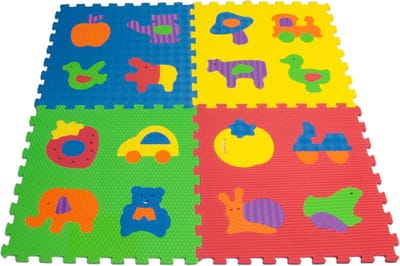 Puzzel Mat - Grote Puzzel - Bescherming Vloer - Verschillende Modellen - 60 x 60 cm - Multicolor
