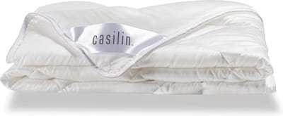 Casilin Dekbed 1 persoons 140 x 200cm - Tencel Satijn - Zomerdekbed van - Hotelkwaliteit - Wit
