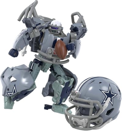 Hasbro Transformers x NFL Action Figure Dallas Cowboys: Starblitz 14 cm Action Figuur