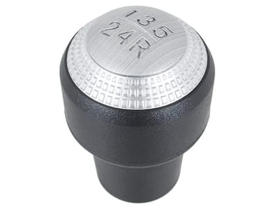 Modecar - Versnellingspook - Zwart - Grijs - Zilver