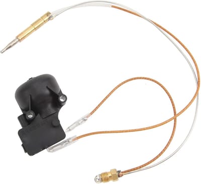 Terrasverwarmer Thermokoppel - Reparatieset Sensor - Buitenverwarming Repareren - Met Kantelschakelaar - 18x14x4 cm - Zwart