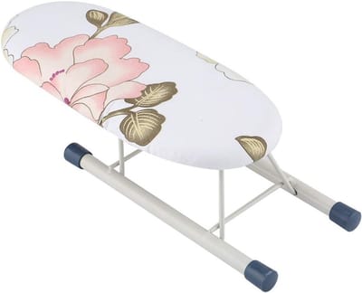 Ruimtebesparend Strijkplank Mini Strijkplank met Vouwpoten voor Thuis en Reizen, Ideaal voor Kragen en Plooien