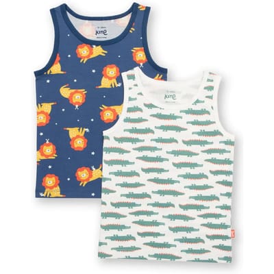 Kindertanktop Kite Captain Croc (x2)