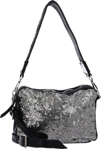 CATERINA LUCCHI Schoudertas Hakea Bowler Bag Argento + T / Nero Zilverkleurig
