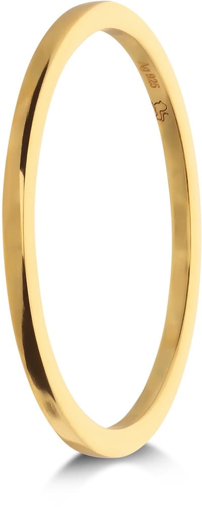 Glow 114.838552 Dames Ring - Minimalistische ring - Sieraad - Zilver - 925 Zilver - 1 mm breed