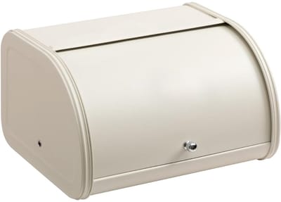 DnA® Broodtrommel - Broodtrommel met Schuifdeksel - Brood Bewaardoos - Room - 31cm x 26cm x 18cm