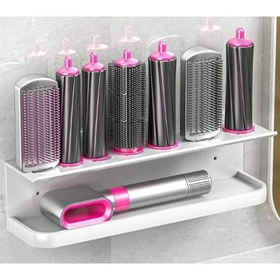 Wand Föhn Houder Dyson Airwrap Plank Haar Kruller Opbergrek Föhn Make-up Diversen Standaard Dyson Rek Badkamer Organizer black