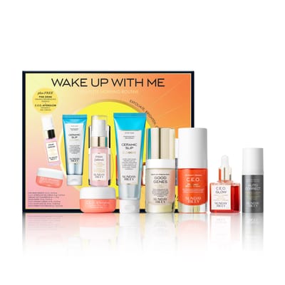 Sunday Riley Wake Up With Me Complete Morning Routine