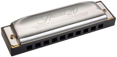 Dailygoods- Mondharmonica Special 20 - Diatonische Harmonica - Speelcomfort - Geluid voor Folk/Country/Rock - Beginners/Professionals - Revolutionair Ontwerp
