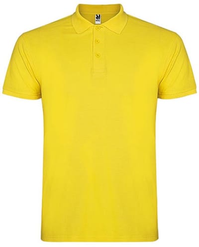 Roly - Star Kinder Polo - Yellow 03 maat 3/4 Jahre