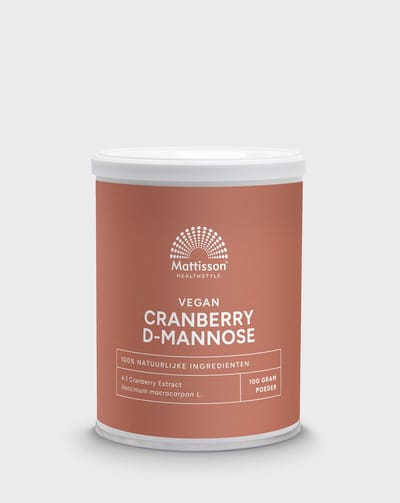 Mattisson - Cranberry D-Mannose Poeder - 100 Gram