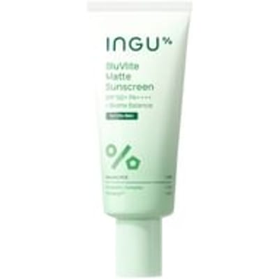 INGU - BluVlite Matte Sunscreen SPF50 PA++++ + Biome Balance 50g