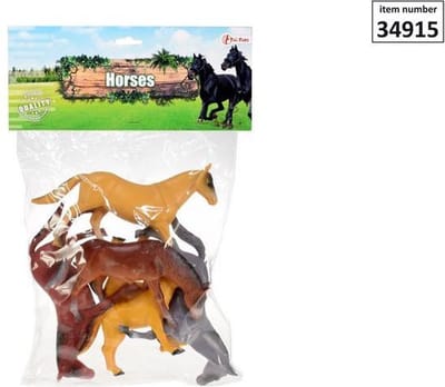 Paarden in zak de luxe 6 stuks