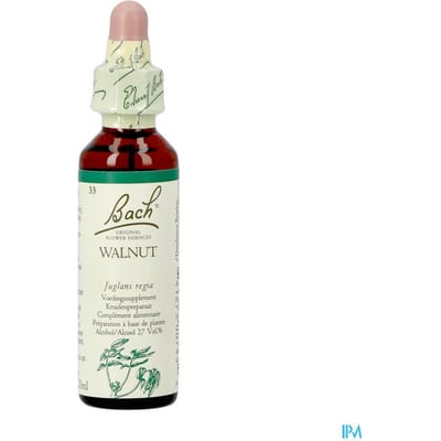 Bach Flower Walnoot - Bloessem - 20 ml - Voedingssupplement