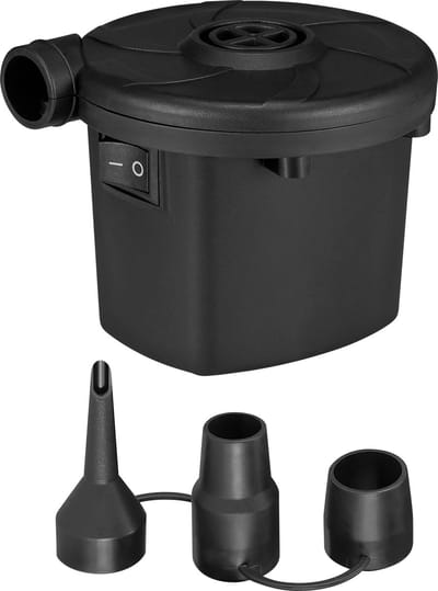 Teesa REBEL ACTIVE Serie - Elektrische Luchtpomp - 12 V / 230 V - Pomp- en Zuigfunctie - Compact en Lichtgewicht