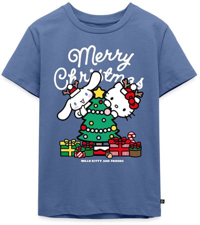 Hello Kitty En Cinnamoroll Kerstontwerp Premium T Shirt Kinderen