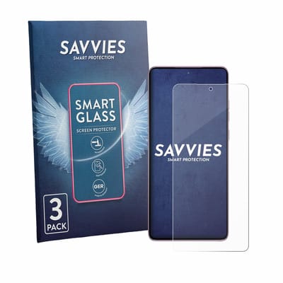 3 Stuks Savvies Screenprotector - geschikt voor Motorola Moto G Stylus 5G 2026 - beschermfolie glas transparant