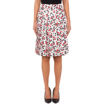 Moschino Skirt White Maat: 40 | Midi Rokken Outlet | Dames | Wit
