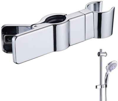 MTTproducts- Douchekophouder Antislip - Douchehouder Zuignap - Handdouchehouder - Waterdicht Roestvrij Staal - Eenvoudige Installatie - Tot 5kg Belastbaar