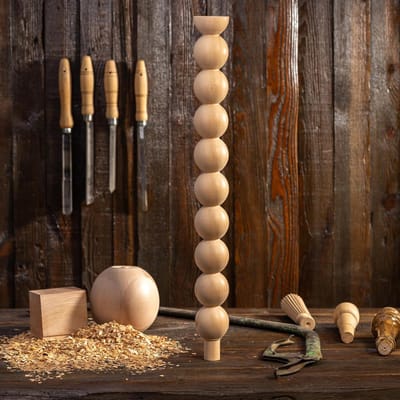 Houten tafelpoot voor thuiskantoor, houten schraag tafelpoot, handgemaakte tafelpoten, robuuste moderne bureaupoten (40 cm)