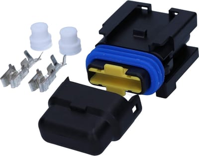 Waterdichte autozekeringhouderset met afdichting en deksel 0,75-2,5mm²