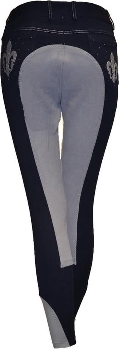 Imperial Riding Rijbroek Lilylove Fullseat Kids Navy - 140