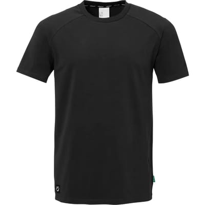 Uhlsport Id T-Shirt Kinderen - Zwart / Wit | Maat: 140
