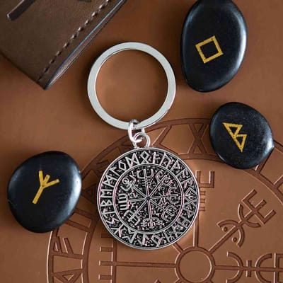Something Different - Pathfinder Vegvisir Sleutelhanger - Multicolours