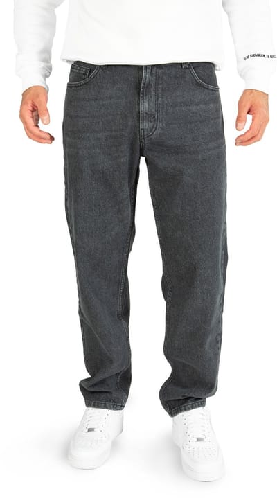 WOTEGA Heren Jeans Thor – Loose Fit – Denim – Donkergrijs – 5-pocket