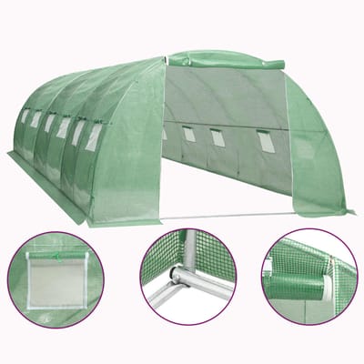 vidaXL - Kas - 24 - m² - 6x4x2 - m