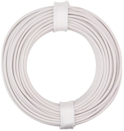 Donau Elektronik 175-015 Draad LiY 1 x 0.75 mm² + 1 x 0.75 mm² Wit 1 stuk(s)