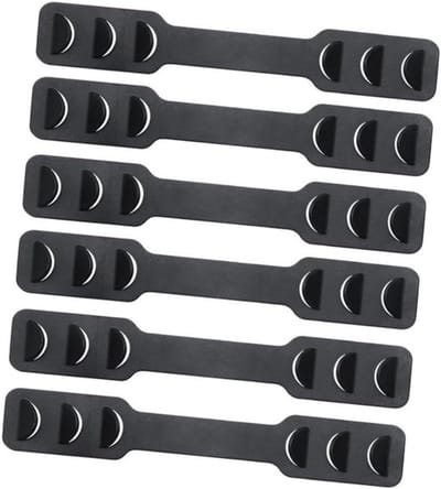 Verstelbare Maskerhaken - Oorhaak Extender - Comfortabel Masker Dragen - Flexibel en Verstelbaar - 145 cm - Zwart