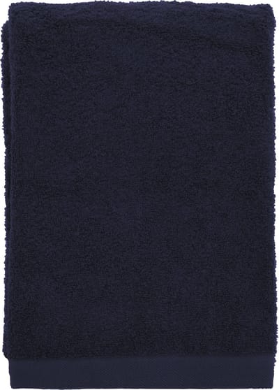 Södahl organic Comfort Handdoek 70 x 140 cm Navy blue
