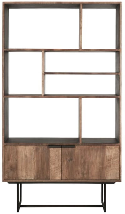 DTP Home Odeon Boekenkast No.2 Teakhout - 120x40x210 cm