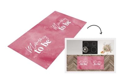 Keukenloper - Loper keuken - Mama - Mommy to be - Quotes - Spreuken - 120x60 cm - Keukenloper vinyl