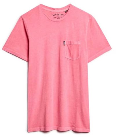 Superdry - Classic Essential T-shirt met Zak - Heren - T-shirts