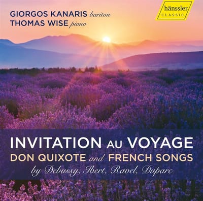 Thomas Wise, Giorgos Kanaris - Invitation Au Voyage - Don Quixote And French Song (CD)