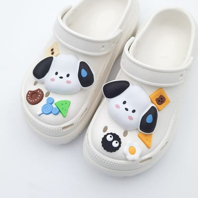 Schoenaccessoires-geschikt voor crocs charms- geschikt voor crocs pins- geschikt voor crocs Accessoires- geschikt voor Crocs Jibbitz-10 kaneelbroodjes